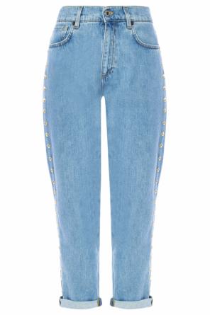 Jeansy wysadzane ćwiekami, zdjęcie 1 Jeansy wysadzane ćwiekami od Moschino